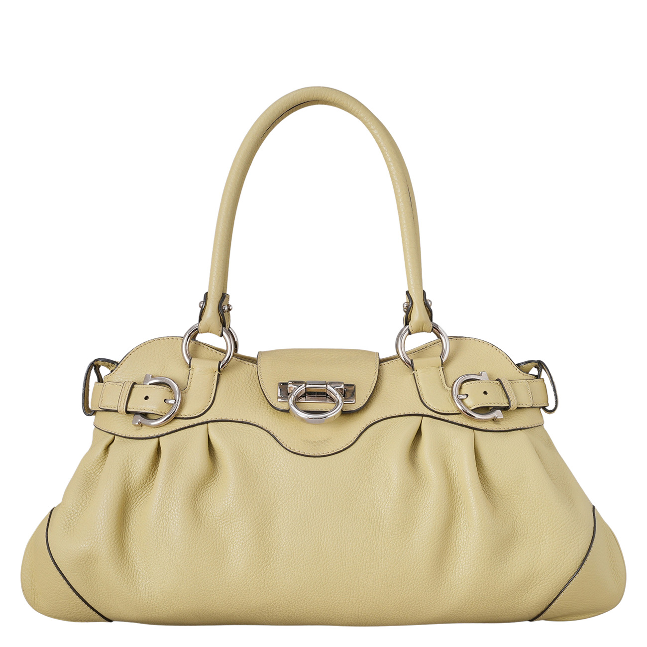 FERRAGAMO(USED)페레가모 간치니 토트백